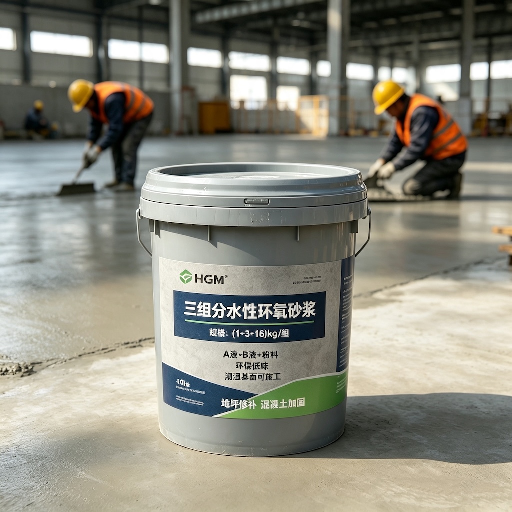 汾阳三组份水性环氧砂浆